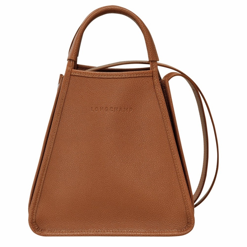 Brown Longchamp Le Foulonne S Women's Handbags